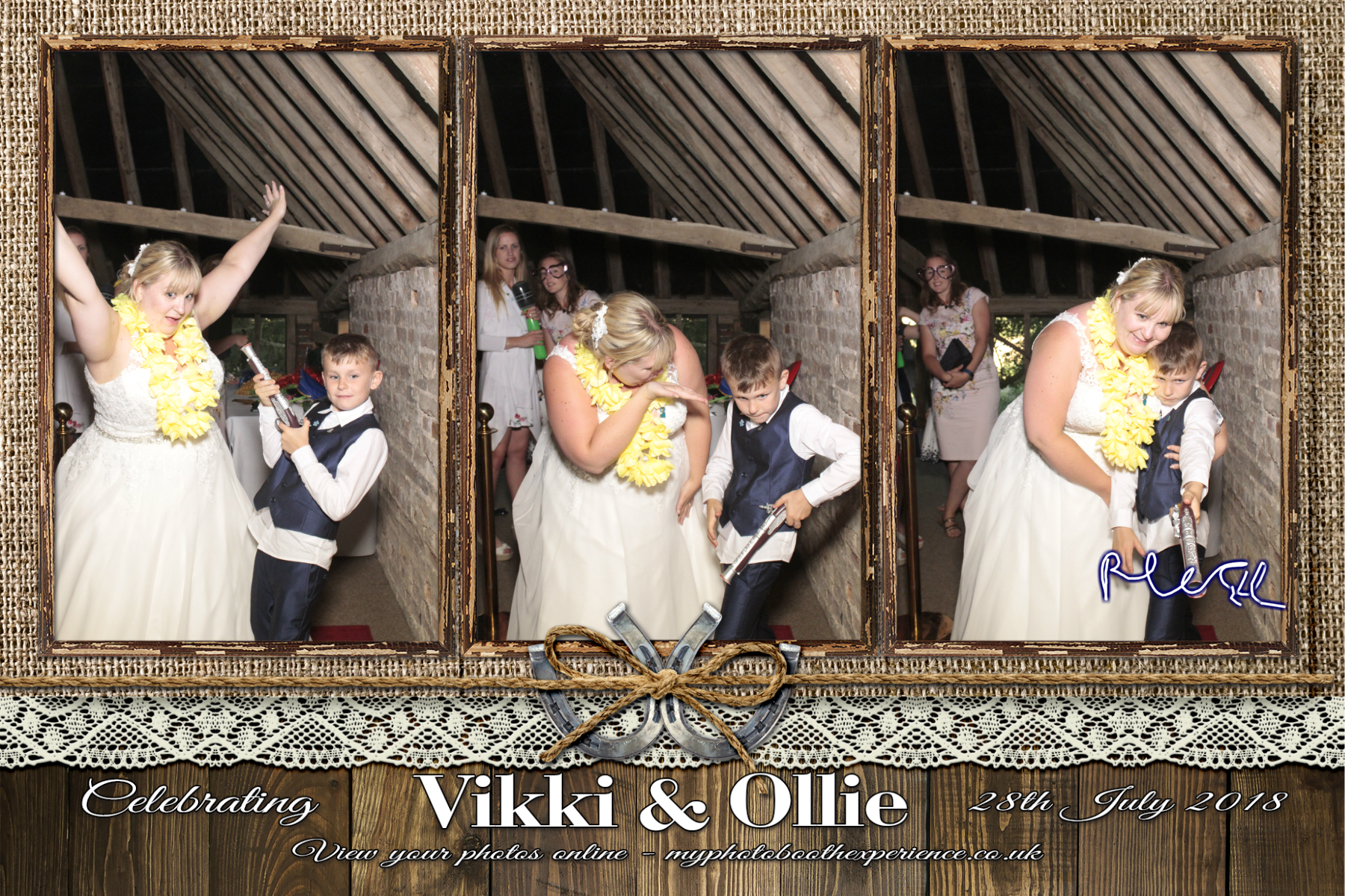 Vikki & Ollie's Wedding | View more photos from the event at gallery.myphotoboothexperience.co.uk/u/MyPhotoBoothExperienceLtd/Vikki-Ollies-Wedding